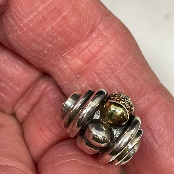 Lagos vintage diamond pendant - Picture 6 of 8